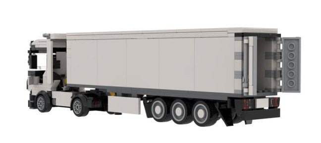 BRIXIES Plus 222.404 Kamion s chladírenským návěsem, 486 k