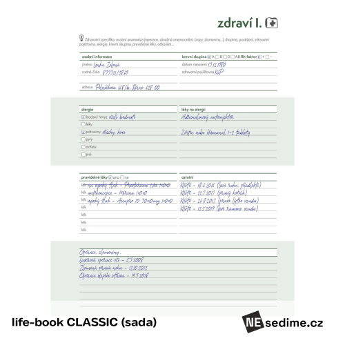 life-book CLASSIC (sada)