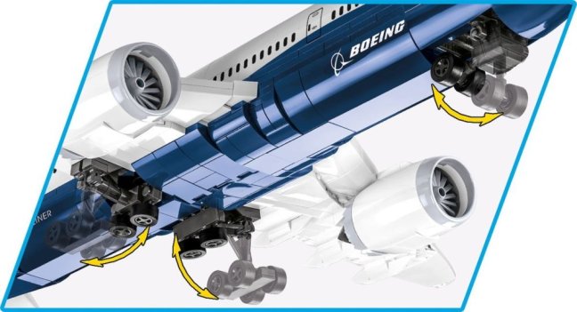 COBI 26603 Boeing 787-8 Dreamliner, 1:110, 836 k
