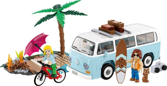 COBI 24617 Volkswagen T2a Kombi, 1:35, 292 k, 3 f