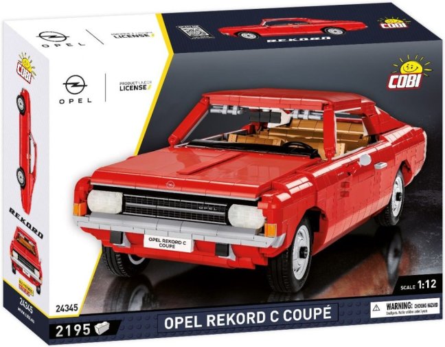 COBI 24345 Opel Record C coupe, 1:12, 2195 k