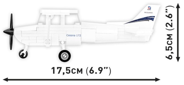 COBI 26620 Cessna 172 Skyhawk, 1:48, 160 k