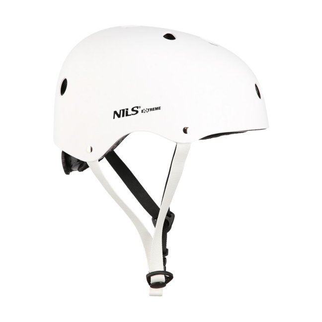 Helma NILS Extreme MTW001 bílá - Velikost: S(52-56cm)