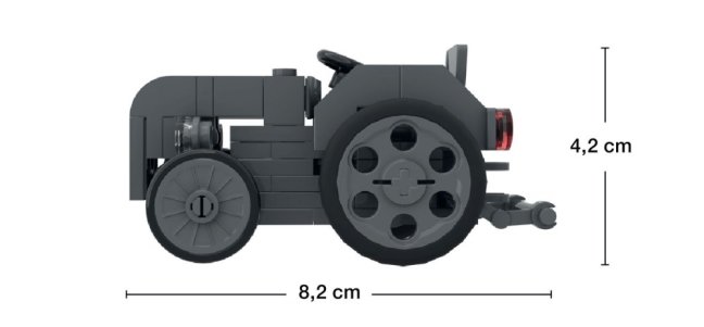 BRIXIES Plus 222.765 Massey Ferguson Tea 20 Mini - historický traktor, 69 k