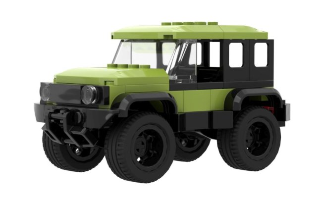 BRIXIES Plus 222.101 Off-road - terénní vozidlo zelené, 119 k