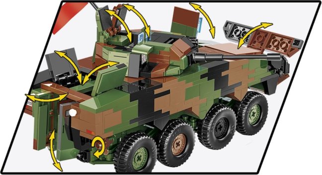 COBI 2629 Armed Forces KTO Rosomak, 1:35, 665 k