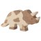 Dřevěná figurka - Triceratops