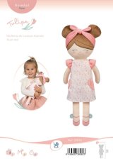 DeCuevas 21074 Plyšová panenka Tulipe 2025 - 36 cm