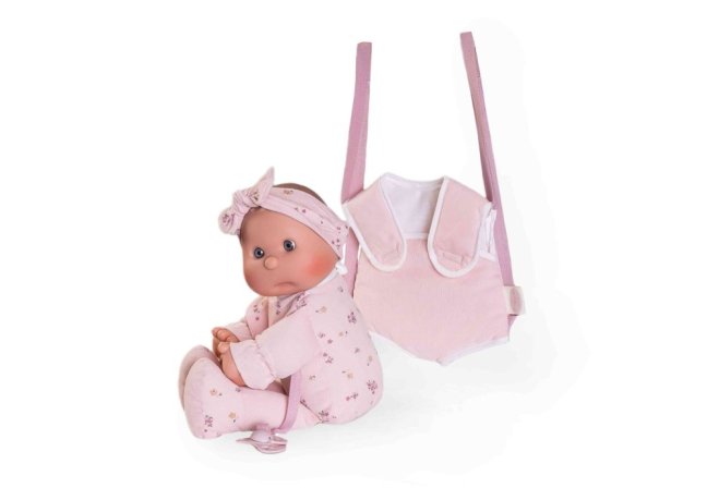 Antonio Juan 83104 Moje první panenka s klokankou - miminko s měkkým látkovým tělem - 36 cm