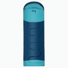 Prodloužený spací pytel NILS Camp NC2008 modrý/světle modrý