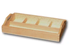 Čtyřdílný třídící tác