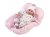 Llorens 74132 NEW BORN - mrkací realistická panenka miminko se zvuky a měkkým látkovým tělem - 42 cm