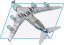 COBI 26610 Boeing 747 Air Force One, 1:144, 1087 k