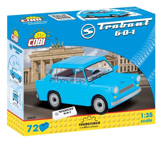COBI 24539 Trabant 601, 1:35, 72 k