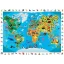 Sentosphere Puzzle - mapa světa se zvířaty