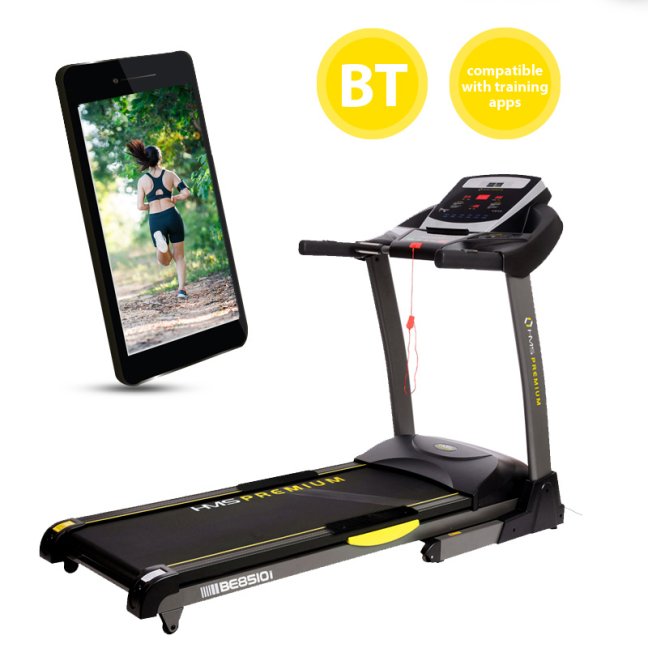 Běžecký pás elektrický HMS PREMIUM BE 8510-i iRunning+