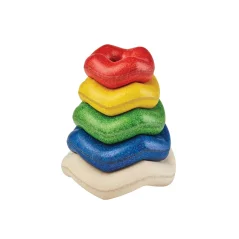 PlanToys Stohování - zvlněné kroužky