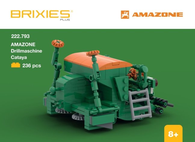 BRIXIES Plus 222.793 AMAZONE Cataya - secí stroj, 236 k