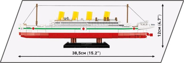 COBI 1681 H.M.H.S. Britannic, 1:700, 636 k