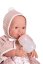 Antonio Juan 50417 MIA - mrkací a čůrající realistická panenka miminko s celovinylovým tělem - 42 cm