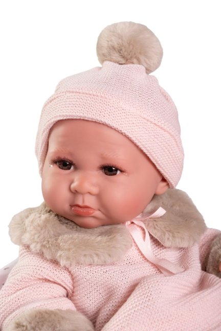 Antonio Juan 50422 LUCA - realistická panenka miminko s celovinylovým tělem - 42 cm
