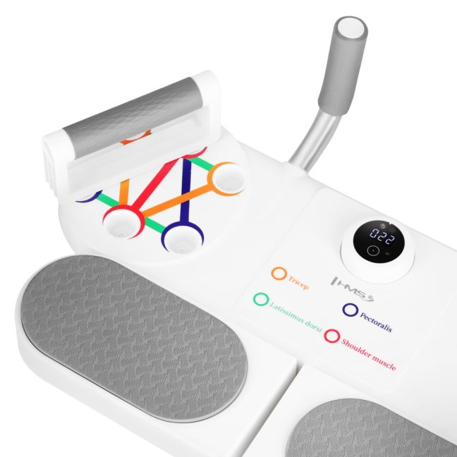 Multifunkční tréninková deska na kliky a břicho HMS DBP03