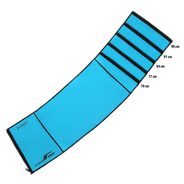 Zeštíhlující bederní pás HMS BR209 modrý