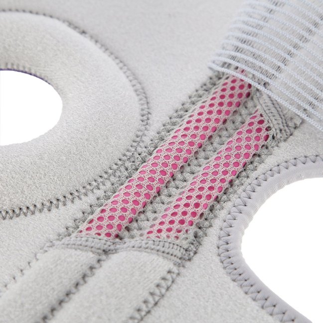 Bandáž na koleno HMS KO1505 světle šedá