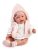Guca 10284 OLIVIE - zátěžová realistická panenka miminko s měkkým látkovým tělem - 42 cm