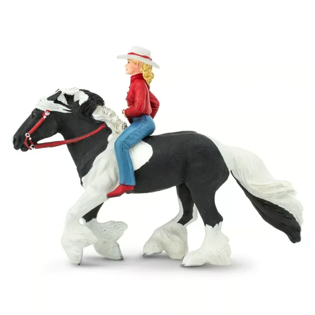 Safari Ltd. Figurka - Jezdkyně na koni