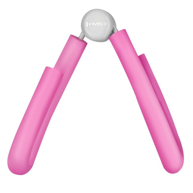 Posilovač HMS Thigh Master TM01 šedý/růžový