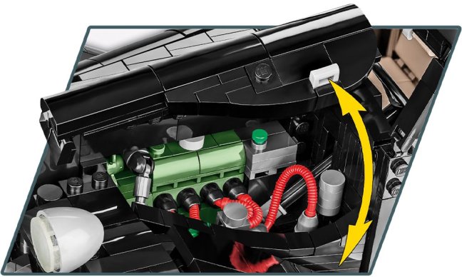 COBI 24337 1938 Citroen Traction Avant 11 CV, 1:12, 1900 k