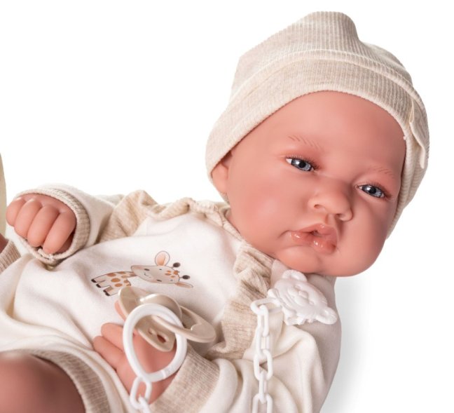 Antonio Juan 50424 LUI - realistická panenka miminko s celovinylovým tělem - 42 cm