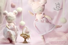 DeCuevas 20146 Plyšová panenka NIZA - 36 cm