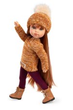 Guca 859 PENELOPE - realistická panenka s celovinylovým tělem - 34 cm