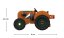 BRIXIES Plus 222.721 Same D.A. 25 - traktor, 74 k