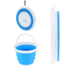 Skládací kbelík NILS Camp NC1731 modrý 10 l