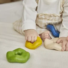 PlanToys Stohování - zvlněné kroužky