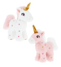 Keel Toys SE3063-1 Keeleco Jednorožec bílý - eko plyšová hračka 16 cm