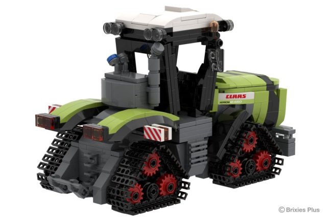 BRIXIES Plus 222.731 CLAAS Xerion 12.650 TERRA TRAC - pásový traktor, 682 k
