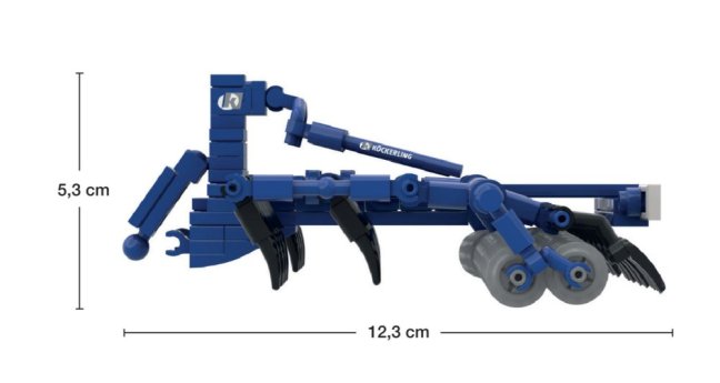 BRIXIES Plus 222.738 Köckerling - kultivátor, 217 k