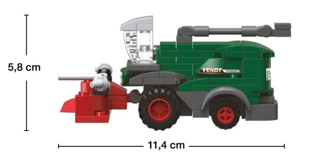 BRIXIES Plus 222.708 Fendt Katana 65 Mini - sklízecí řezačka, 1:65, 123 k
