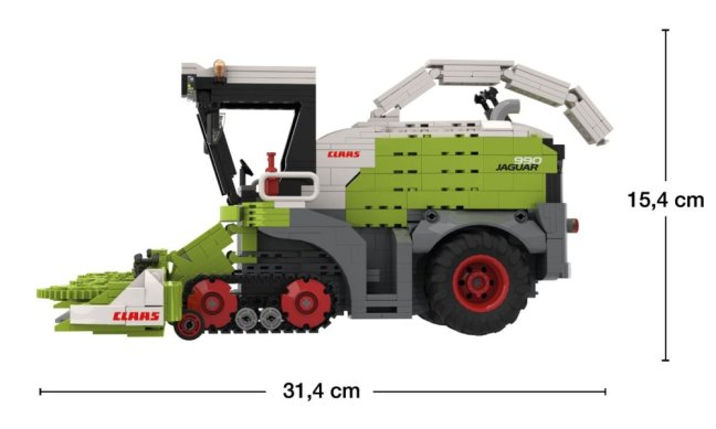 BRIXIES Plus 222.733 CLAAS JAGUAR 990 TERRA TRAC - sklízecí řezačka, 973 k