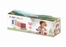 CUBIKA Pastel 15863 Třídíme tvary V - dřevěná skládačka 17 dílů