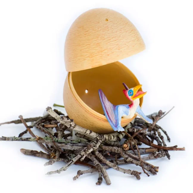 Safari Ltd. Figurka - Quetzalcoatlus mládě s vejcem (s rozšířenou realitou)