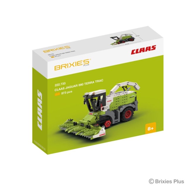 BRIXIES Plus 222.733 CLAAS JAGUAR 990 TERRA TRAC - sklízecí řezačka, 973 k
