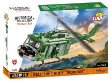 COBI 2423 Vietnam War BELL UH-1 HUEY IROQUOIS, 1:32, 656 k, 2 f
