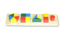 Barevné cihly, různé tvary, menší rozměr