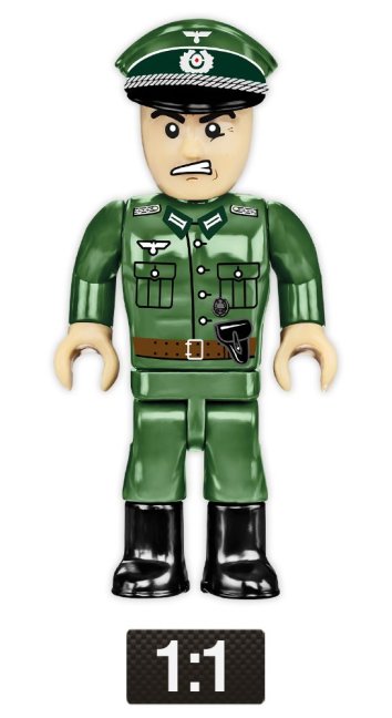 COBI 2560 II WW 60 cm Karl-Gerat 040 "Ziu", 1:28, 1574 k, 5 f