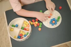 PlanToys Skládání podle předloh v boxu